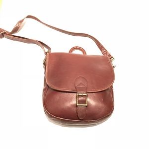 HOBO International Cognac Leather Crossbody